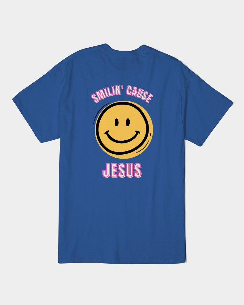 Ask me why I'm Smilin'- Lightweight Unisex Tee