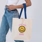 Smilin' cause Jesus- Premium Canvas Tote