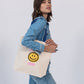 Smilin' cause Jesus- Premium Canvas Tote